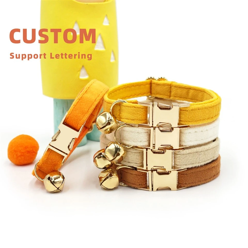 Velvet Cat Collar factory